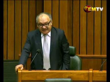 Former PM Peter O'Neill Questions K5 Billion COVID-19 Funding