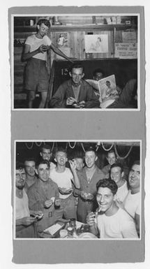 [Photographs of Soldiers Relaxing]