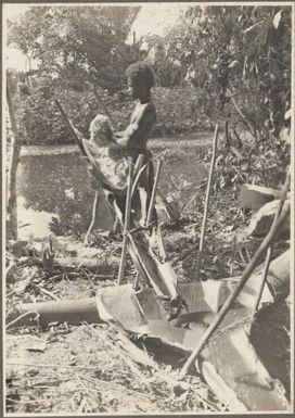 [Papuans making sago, Papua New Guinea, 2]