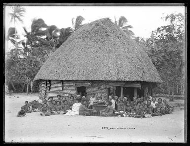 Kava making, Samoa