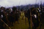 [Male dancers during Governor Generals visit], Mendi, May 1964