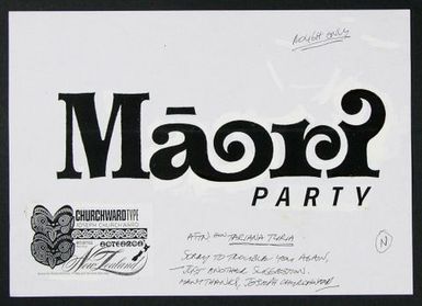 Maori Party Logo Design