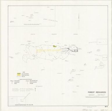 Forest resources: Manus District (Sheet 18.3)