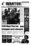 Wantok Niuspepa--Issue No. 1841 (November 19, 2009)