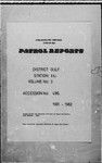 Patrol Reports. Gulf District, Ihu, 1961-1962