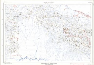 Papua New Guinea road inventory, July 1975: Aitape (Sheet 2)