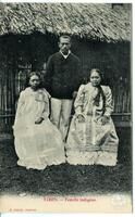 Tahiti. - Famille indigène.