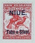 Stamp: New Zealand - Niue One Shilling