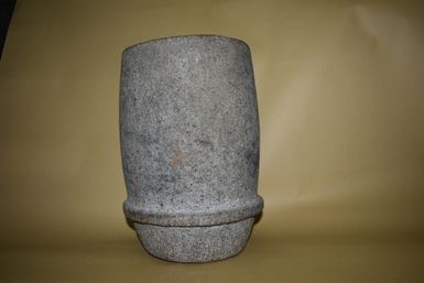 Solomon Islands National Museum Objects & ArtifactsStone Mortar