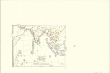 Maps, India, Pakistan & Burma, 1831-1894 : [maps in the British parliamentary papers]: General & commercial map of India, and the adjacent countries and islands. (Sheet [1])