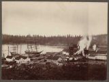 Lumber loading at Port Hadlock, Washington, 1900