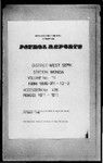 Patrol Reports. West Sepik District, Imonda, 1971 - 1972