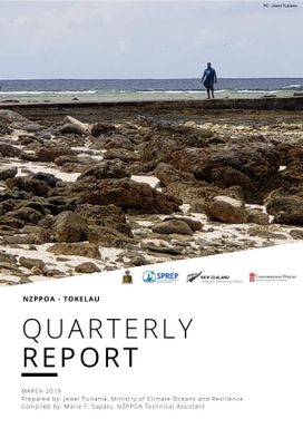 NZPPOA : Tokelau quarterly country progress report, March