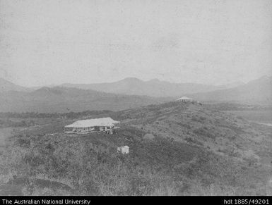 Overlooking the plantations - quarters and manager's house