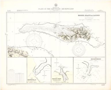Plans in the Louisiade Archipelago, South Pacific Ocean / Hydrographic Office, U.S. Navy