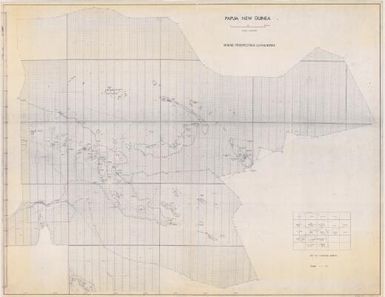 Papua New Guinea mining prospecting authorities (map)