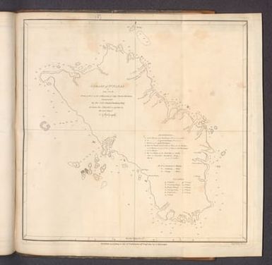 A Chart of Po. Nayas From a M.S. in the Collection of Capt. Charles Boddam communicated By His Son Charles Boddam Esqr. To Whom This Chart is inscribed by His most obliged A. Dalrymple.