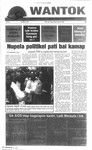 Wantok Niuspepa--Issue No. 1393 (March 08, 2001)