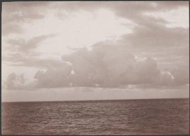 Rough weather off Merelava, Banks Islands, 1906 / J.W. Beattie