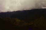 Aerial view of storm clouds over PNG Highlands, Mar 1965