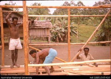 Diana's house in Sive under construction