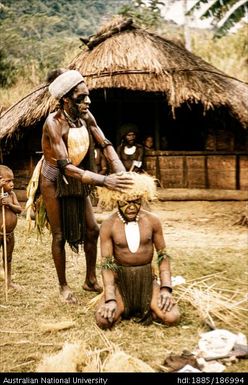 Making head-dress