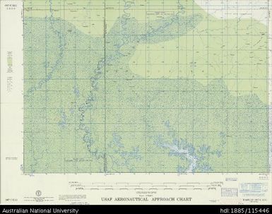 Papua New Guinea, New Guinea, Pabuat, Aeronautical Approach Chart Series, Sheet 987 C-II-G, 1955, 1:250 000