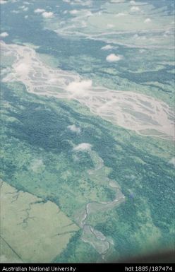 Markham River, from the air