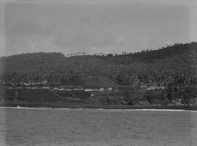 [View of coastline from across the water]