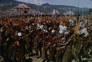 [People at Mount Hagen show in Papua New Guinea ] BRIT-A-AR003-003-04-129