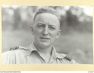 1942-06-03. FLIGHT LIEUT. A. DUNNE, PILOT OF AN AUSTRALIAN BOMBER AT PRESENT ENGAGED IN ACTIVITY AGAINST THE ENEMY BASES IN THE PACIFIC. (NEGATIVE BY PARER)