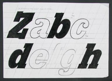 Churchward Conserif Exbold Italic Sketch