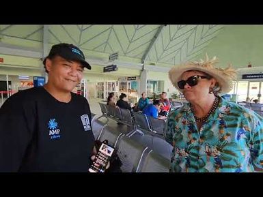 Moments in Time. Rarotonga Airport April 2023