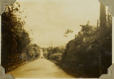 Road near Government House, Suva, 1928