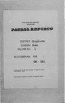 Patrol Reports. Bougainville District, Buka, 1961 - 1962