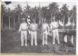 Color Guard of the 164th Infantry on Guadalcanal, 1943
