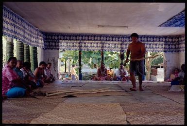 Conferring of Matai Ariki titles, Sāmoa. 'Ava ceremony