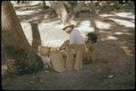 Archaeologist Roger Green at Mata'i Taria, Moorea