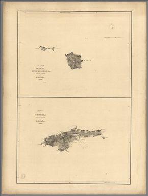 Islands of Manua (Manu'a), Ofoo (Ofu) & Oloosinga (Olosega), Samoan Group, U.S.Ex.Ex. 1839. Island of Tutuila (American Samoa), Samoan Group, U.S.Ex.Ex. 1839.