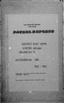 Patrol Reports. East Sepik District, Wewak, 1962 - 1963