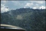 Tabibuga airstrip, aerial view of approach