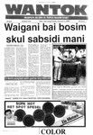 Wantok Niuspepa--Issue No. 1071 (January 05, 1995)