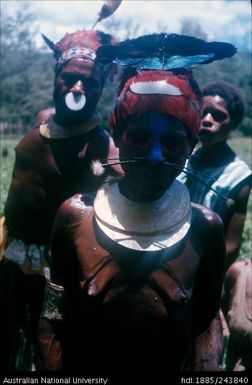 Woman in ceremonial dress