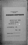 Patrol Reports. East Sepik District, Wewak, 1966 - 1967