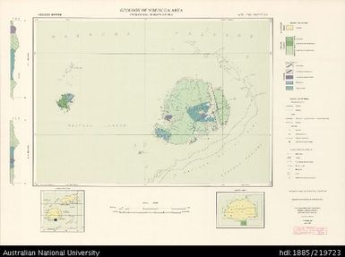 Fiji, Viti Levu, Geology of Mbengga Area, GS 431, Sheet 22, 1:50 000, 1967