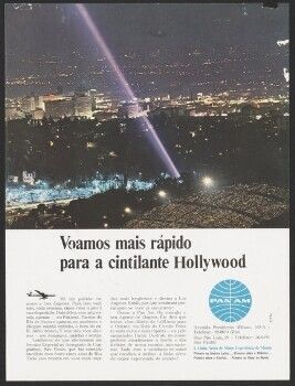 Voamos mais rapido para a cintilante Hollywood