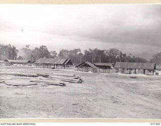 TOROKINA AREA, BOUGAINVILLE ISLAND. 1944-12-01. A GENERAL VIEW OF THE AREA UPON WHICH THE 2/1ST AUSTRALIAN GENERAL HOSPITAL WILL BE BUILT IN THE 4TH BASE SUB AREA