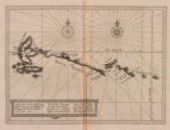 17th Century, New Guinea, Solomon Islands, and Maluku Islands; Caerte vande Landen vande Papouas ofte Nova Guinea nae de bese[ï]linge en ondecking van Iacob le Maire gedaen in den Iare 1616.