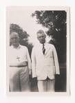 Right Reverend Philip Nigel Warrington Strong and Colonel JK Murray, Dogura, New Guinea, c1947