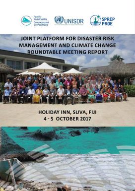 Joint Platform for Disaster Risk Management and Climate Change Roundtable Meeting Report